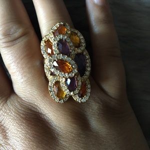 RETIRED CACHE cocktail ring